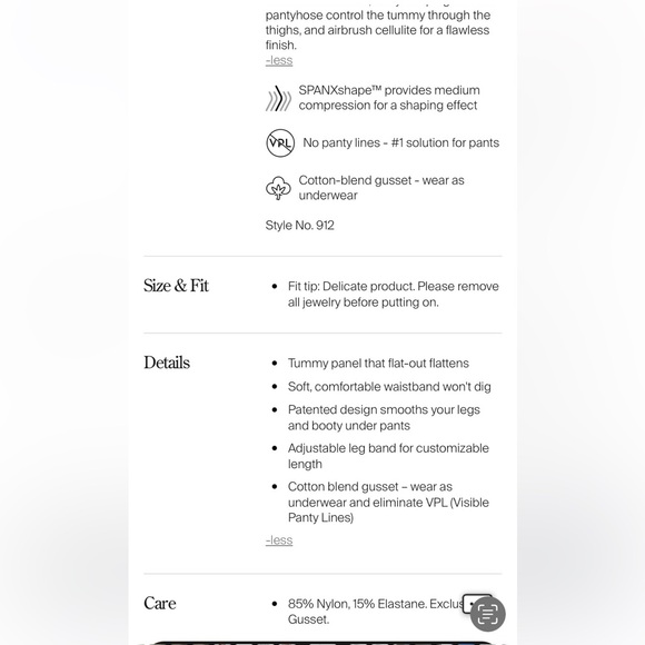 Spanx zero waistband cropped Women's Raw Indigo Jeans - Picture 3 of 5